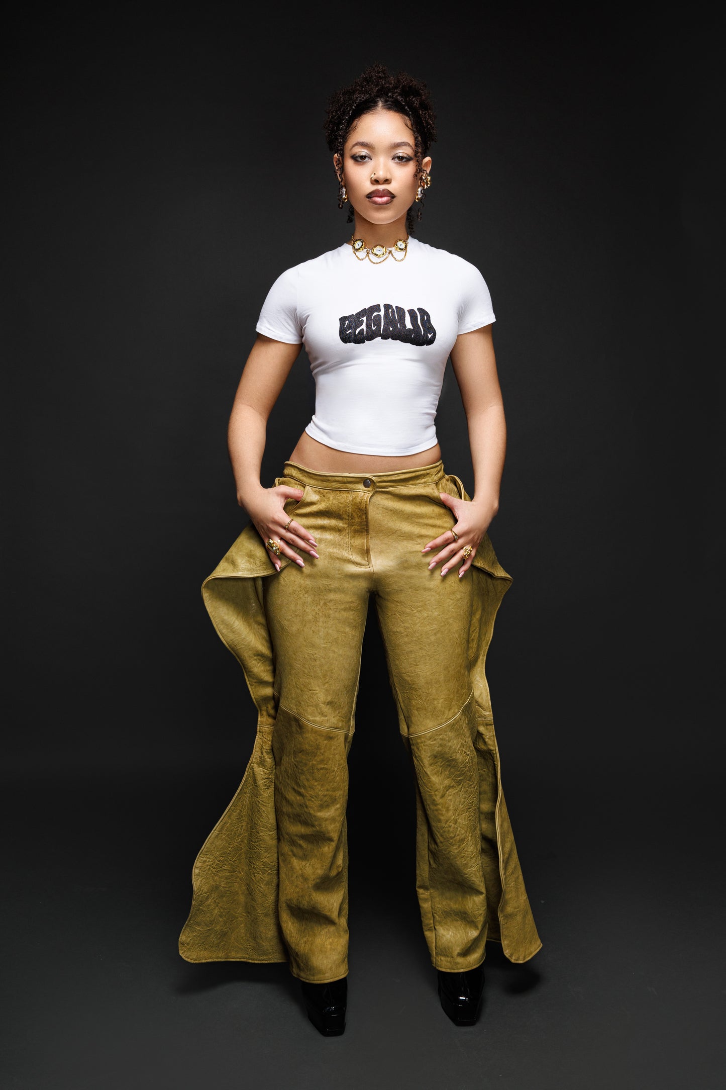 BUTTERFLY PANT ( LEATHER)