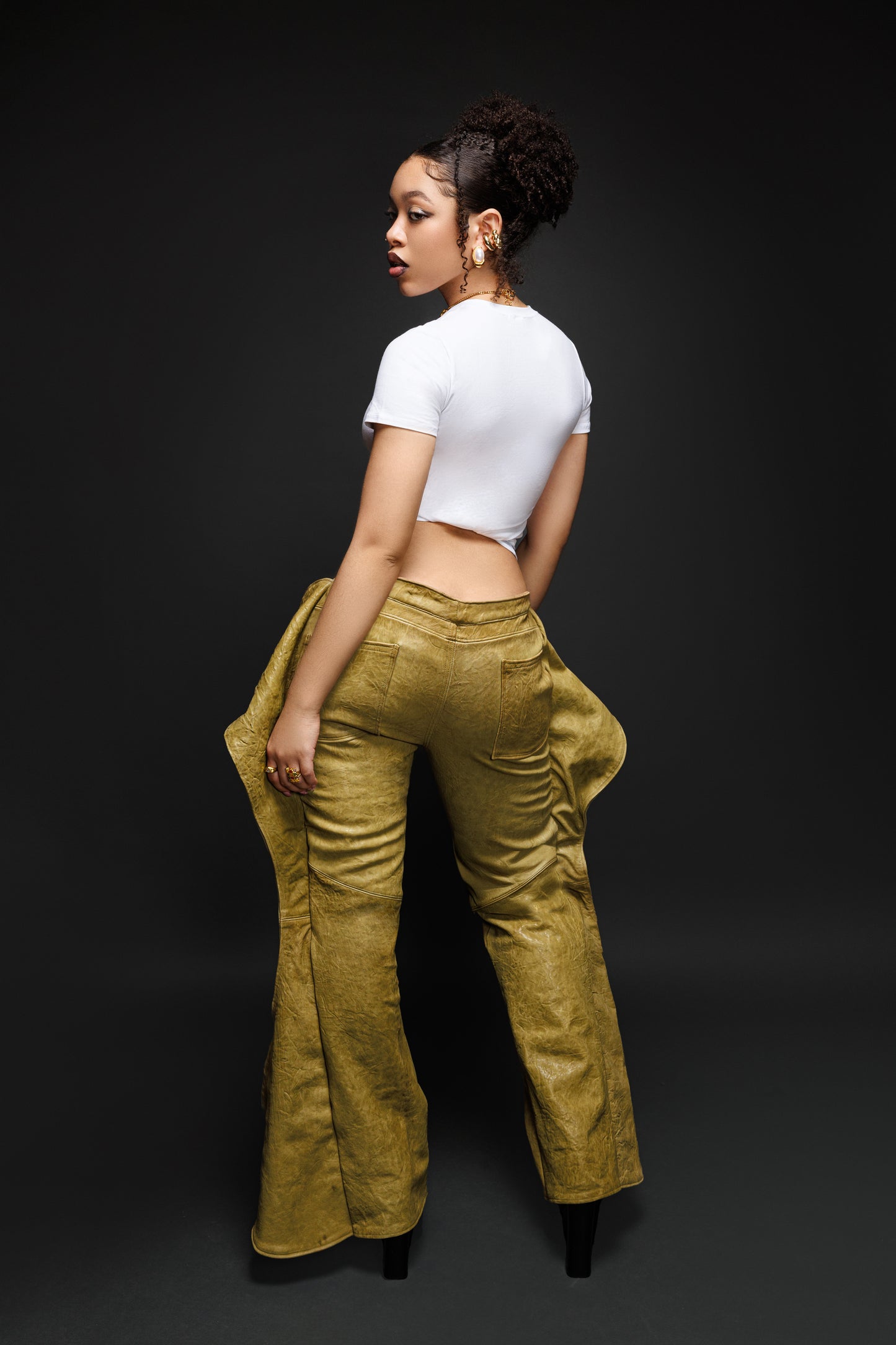 BUTTERFLY PANT ( LEATHER)