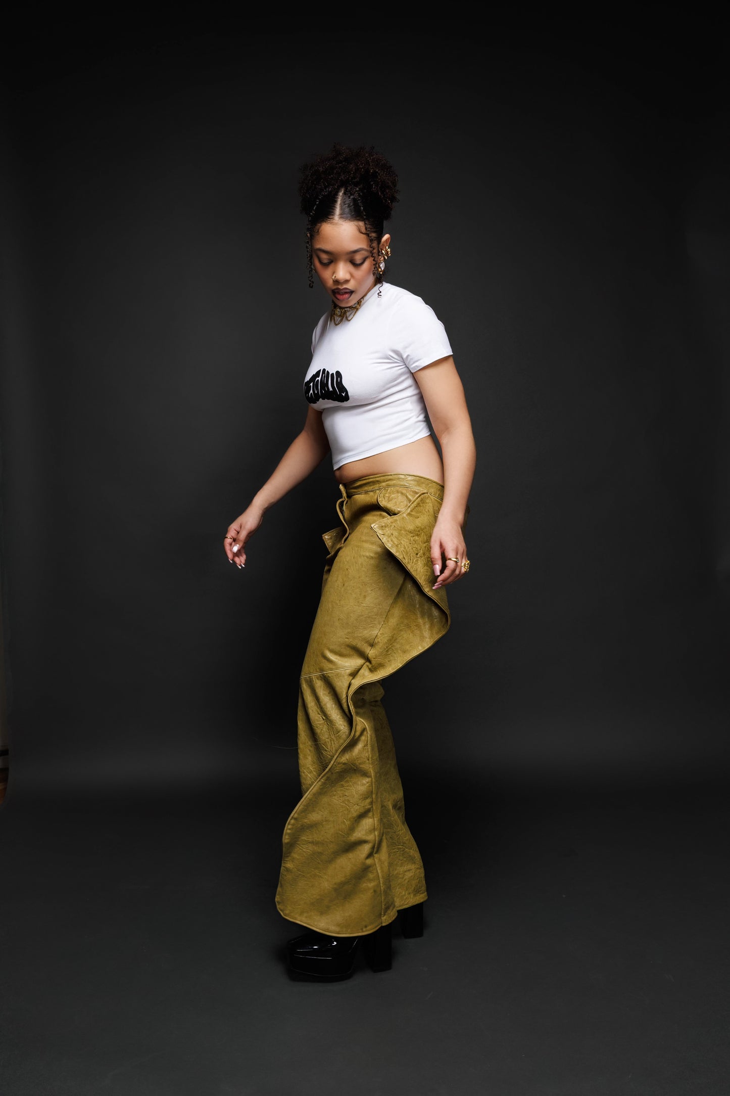BUTTERFLY PANT ( LEATHER)